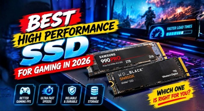 Best High Performance SSD for Gaming in 2026