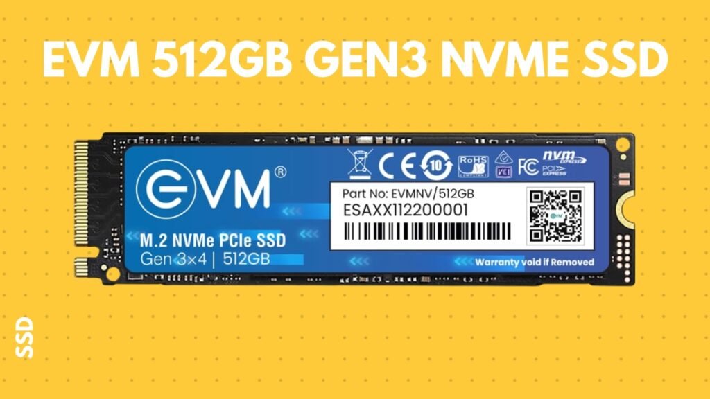 EVM 512GB Gen3 NVMe SSD