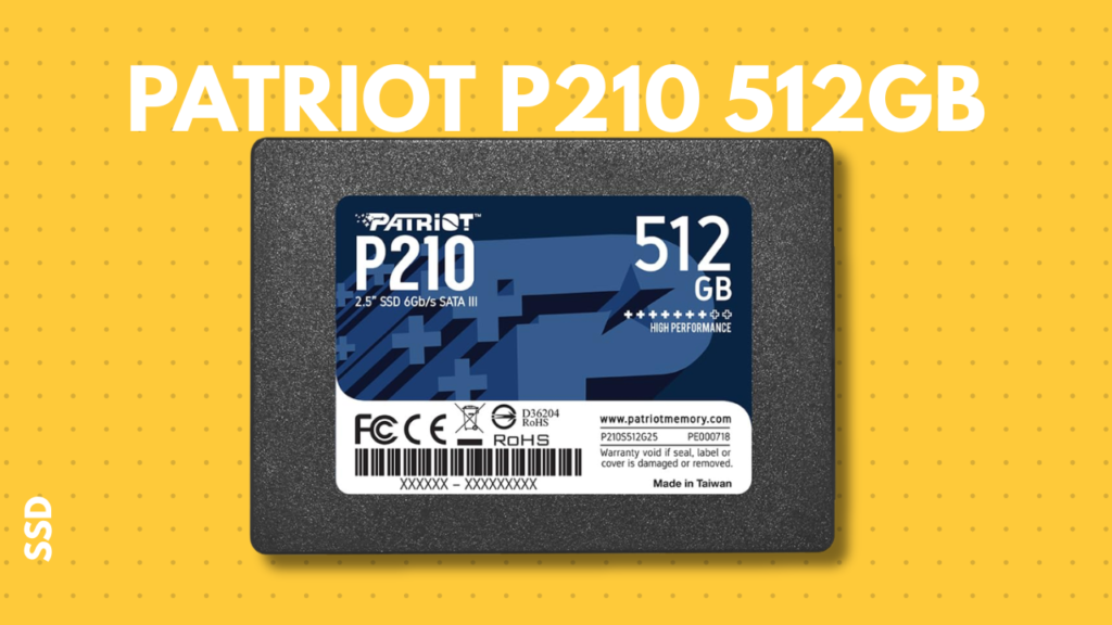 Patriot P210 512GB SSD