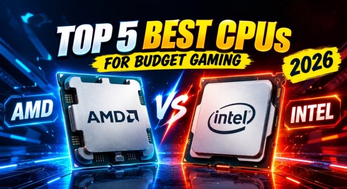 Top 5 Best CPU Picks for Budget Gaming in 2026: AMD vs Intel Compared