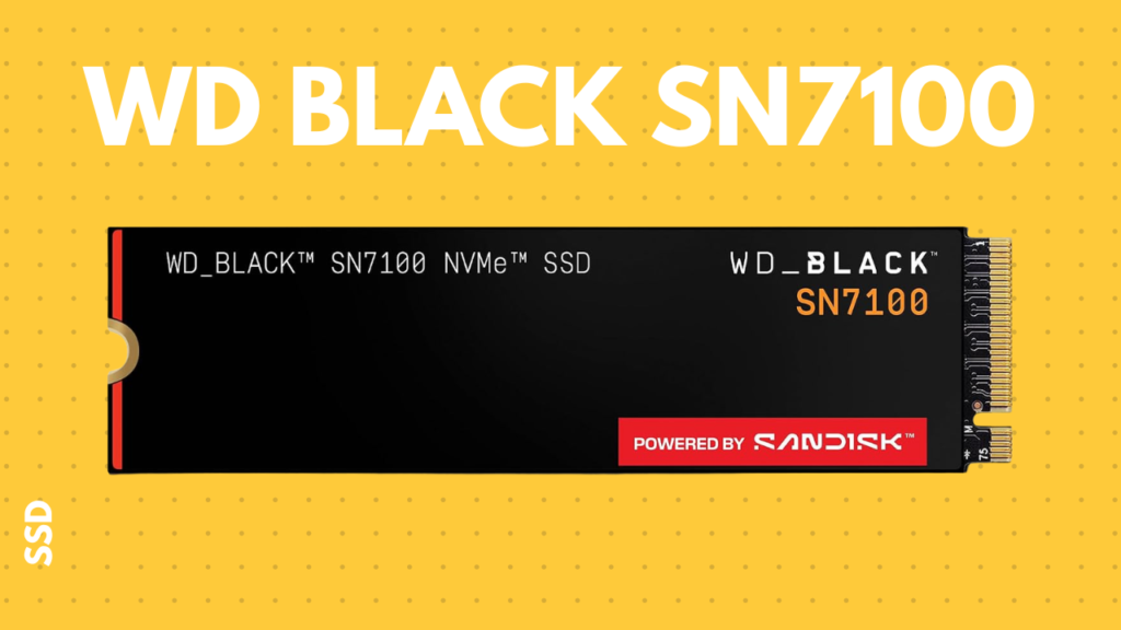 WD black SN7100
